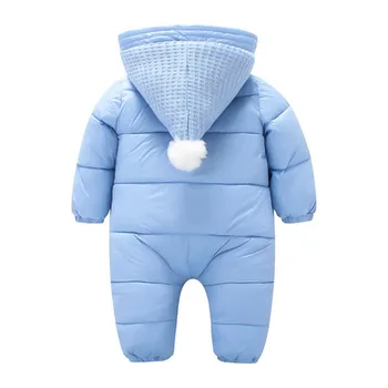 80 CROAL CHERİE-120 cm yeni Doğmuş Bebek Erkek Kıyafetleri Bebek Polar Kadife Kız Tulumu Kış kar kıyafetini