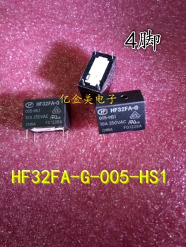 HF32FA-G-4 005-HS1 HSL1 Röle 5VDC 10A 250VAC pin