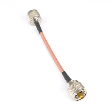WİFİ Anten Kablosu N tipi Erkek Fiş RG142 15cm Erkek PL259 Konnektör Düşük Kayıp,50 cm,100 cm,cm UHF