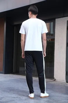 Hirigin 2017 Moda Erkek Yeni Rahat Sokak Koşucular Sonbahar Sıcak Kemer Eşofman Uyuyor Erkekler Uzun Parça Uzun Pantolon Pantolon Büyük Çocuklar/