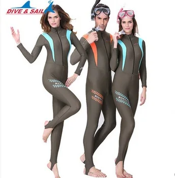 Neopren Kadınlar Spor Sörf Tam Vücut Tulum Dalış Elbisesi Mayo Erkek Balık Avı Dalış Elbisesi Triatlon Dalış Kıyafeti Dalış