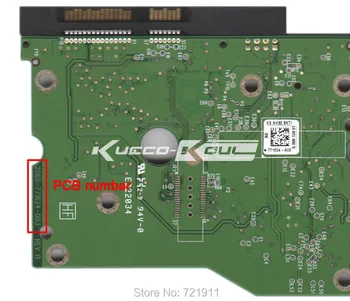 3.5 inç için BIOS çip Olmadan HDD PCB mantık kurulu devre kartı 2060 771624 003 sabit disk onarım hdd tarih kurtarma SATA