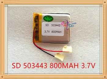 Litre Enerji Pil 3.7 V lityum pil 503443 GPS navigasyon LH900N 900 mAh kapasiteli 4.3 inç 5 inç genel türü pil