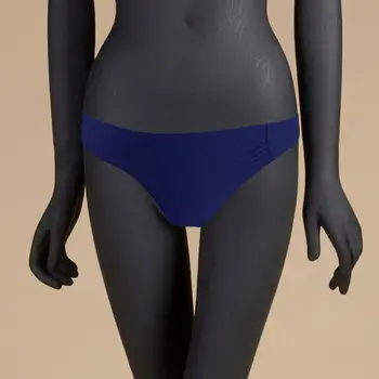 Mayo Kadın Katı Külot Brezilyalı Bikini Bottom Yüzmek Bel M&M 12 Renk İki Parça Ayırır Seksi Düşük Mayo