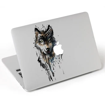 Kurt gözleri mac book için macbook Air 13 inç Karikatür dizüstü Deri kabuk Çıkartma Laptop Sticker Vinil