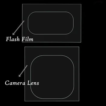 Samsung Galaxy S 8 S 8/Zerosky İçin 2 adet Kamera Lens+Flash Film Temperlenmiş Cam Ekran Koruyucu Artı Arka Kapak 3D Film