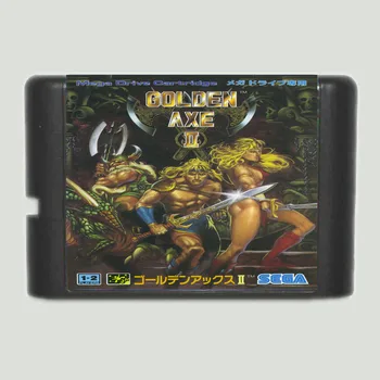Sega Genesis İçin Golden Axe II 16 bit SEGA MD Oyun Kartı Mega Drive