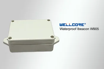 Sıcaklık sensör ve İvme sensörü ile Wellcore su geçirmez ibeacon Nrf51822 iBeacon Konumlandırma Sistemi