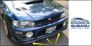 TG Arkadaşlar İçin Subaru Sambar İçin tampon Dudak Saptırıcı Dudaklar 1998~2012 Ön Spoyler Etek Ayarlama Görünüm / Body Kit / Şerit Araba
