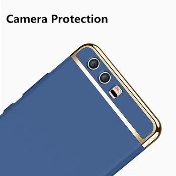 Huawei honor 9 kılıfı honor9 geri 5.15 capas sert koruma mavi siyah telefonu durumlarda orijinal MOFi Huawei honor 9 kılıfı