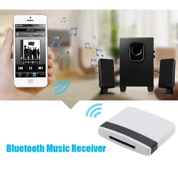 İPad iPod iPhone için NOYOKERE Sıcak Satış Bluetooth Müzik Alıcısı Ses Adaptörü 30Pin Dock