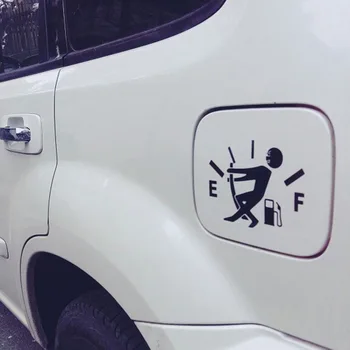 Tam Yansıtıcı Vinil Araba Etiket Çıkartma Kedi Köpek Pençe Ayak İçin 2 adet Komik Araba Sticker Çekin Yakıt Tankı İşaretçi Araba Çıkartmaları Yazdırır