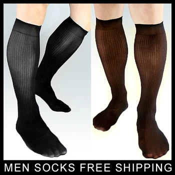 Erkekler Seksi yüksek çorap erkek diz yüksek çorap erkek çorap erkek çorap diz çorap ipek çoraplar