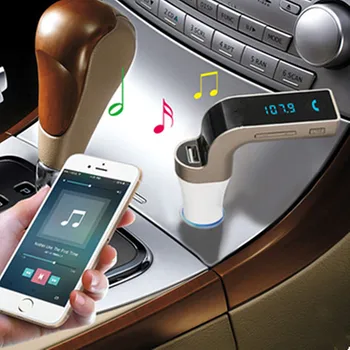 USB flash FM Verici Bluetooth 1 adet Kullanışlı Kablosuz-Araba /TF Müzik Çalar, Bluetooth Araç kiti USB Araç şarj cihazı sürücüleri