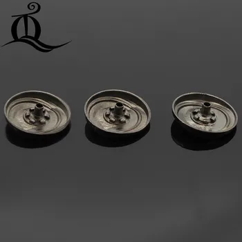 10 adet/22mm geri Bump Metal Çıtçıt Basın salıncak Düğmeleri Poppers Deri Zanaat Mıknatıs çanta Kot metal Düğme Saplama seti