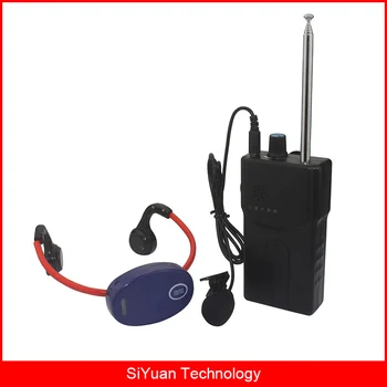Yüzücüler için kemik İletimli Yüzme Eğitim Cihazı 1 Walkie Talkie +5 su Geçirmez Kulaklık Alıcıları + 1 Mikrofon ve Koç