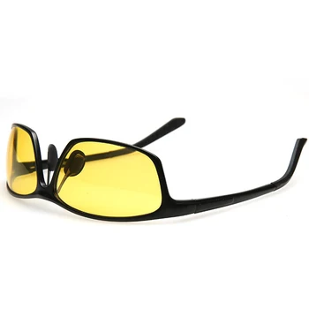 Anti-yansıtıcı, Anti-Parlama Moda Erkek güneş Gözlüğü Hd Gece Görüş Polarize UV400 Koruma Klasik Gece Gözlüğü 3179 Gözlük