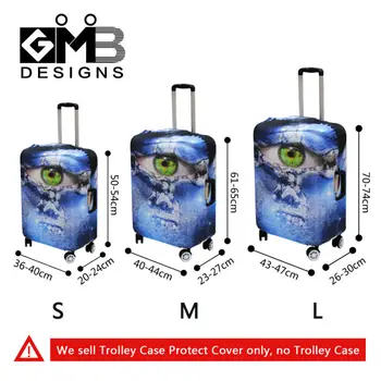 Dispalang moda müzik not baskı 18-30 inç kapak koruyucu toz kapağı streç bagaj kapağı Seyahat tramvay durumda bavul