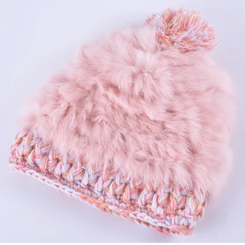 Kadın bere şapka barbekü yün kasketleri, örme kapaklar kadınlar kış yün kap kız sıcak bonnet balaclava gorro için 2017 yeni stil şapka