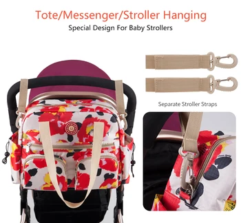 Ada Marka Mumya çanta bebek bezi çantası Taşımak çok fonksiyonlu anne materniny bakım çantası su geçirmez anne çanta bebek arabası çanta