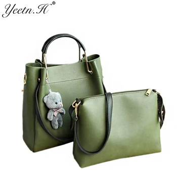 Yeetn.H fashiong pu deri kadınlar ünlü marka omuz çantası kadın çanta yüksek kalite üst kolu çanta bir ana M5038 sac