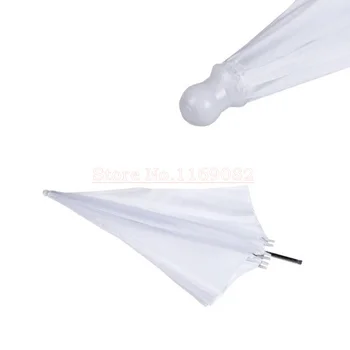 2 ADET Beyaz+Siyah 33inch 83cm Difüzör Saydam Fotoğraf Stüdyo Flaş Yumuşak Şemsiye + Işık Fotoğrafçılık Yansıtıcı şemsiye