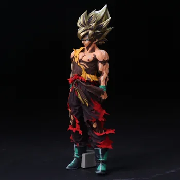 Anime Dragon Ball Z Son Goku Ay Yeni Yılı Renk Ver Sınırlı. Oğlum PVC Aksiyon Figürü Koleksiyon Model Oyuncak 34cm