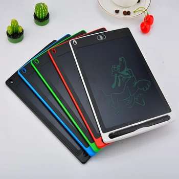 Oyuncaklar Çizim 8.5 inç Tablet Kağıtsız Çizim Tablet Sil Yazısı LCD Kartı Hediye bloknot Çocuklar Yazma LCD