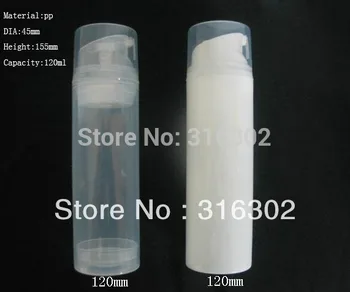 12 x Hoşgeldiniz airles 4oz plastik şişe havasız losyon 30 ml pp şişe,50ml,100 ml,120ml,150ml kullanılabilir pompa