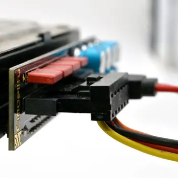 Elfidelity PC Filtreleme kart SATA Güç Filtresi arındırmak PC-Sabit disk HiFi