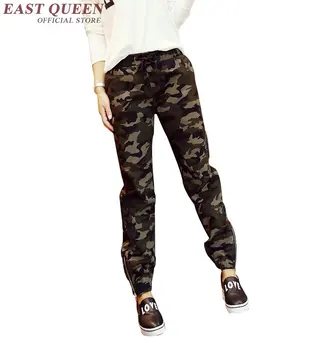 Kadın askeri pantolon, askeri pantolon kadınlar için kamuflaj pantolonu kadın 2017 yeni gelenler AA2085