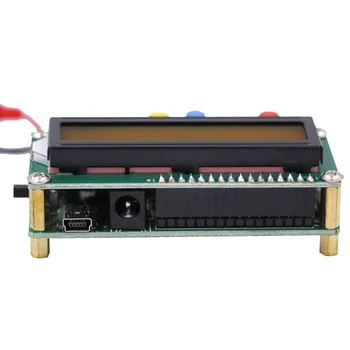 Yüksek Hassasiyetli LC100-Dijital LCD Kapasitör Kapasitans test cihazı L/C Metre kondansatör Test Aletleri %15