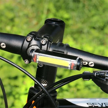 Alüminyum COB Comet USB Şarj edilebilir Bisiklet Bisiklet Kuyruk Işık Bisiklet Güvenlik arka lambası, Arka Koltuk Bisiklet Işık Lambası LED