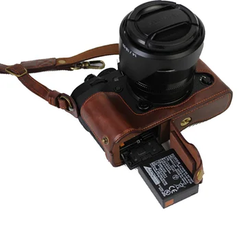 FUJİ Fujifilme XT2 XT2 İçin yeni Lüks PU Deri Kamera çantası Çanta Askısı Açık pil tasarımı İle 16-50/18-55 18/-kit lens uygun