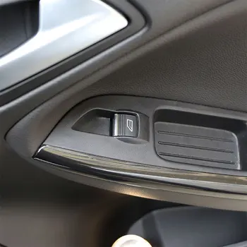 Ford 3 4 hoş bir özellik MK4 Fiesta Ecosport Odak için renkli seramik Hayat Benim Set/Araba Pencere Kaldırıcı Düğmeleri Dekorasyon Sticker Aksesuar Döşeme