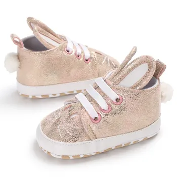 Bahar Bebek Ayakkabıları görme 0 Deri yeni Doğan Çocuklar Kız Ayakkabıları İlk Yürüyüşe Bebek Mokasen PU-