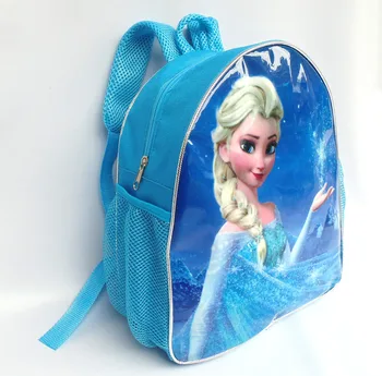 Kız Çocuk Mini okul çantası Çocuklar Bookbags Anaokulu Mochila için 2018 Karikatür Prenses Elsa Sırt çantası Okul Çantaları