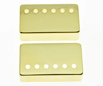 KAİSH 2x Gold LP Humbucker Gitar Pikap 50 52 Kutup Aralığı Les Paul için Kapak
