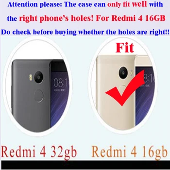 Xiaomi Redmi Redmi4 4 16 GB ROM Kırmızı Pirinç 4 Konut Kapak Kart Sahibi İçin TAOYUNXİ Flip PU Deri Telefon kılıfı Cüzdan Çanta Kılıfları