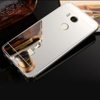 Xiaomi Redmi İçin Xinchentech 4/Redmi 4 Pro Lüks Ayna Metal Geri Redmi4 Prime(5.0 inç İçin Aksesuar Fundas Kapak +Kılıf)