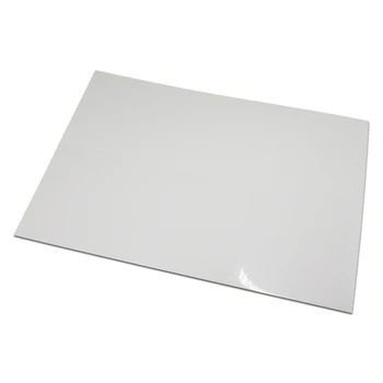 10 240Pcs/Lot.5x9.9cm Kare Yapışkanlı A4 Baskı Kağıdı Parlak Beyaz Çıkartma Etiket Kraft Kağıt Uygun Lazer Yazıcı Etiket