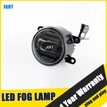 JGRT Araba Şekillendirme Nissan Mart 2005'ten itibaren Sis Lambası LED gündüz farı Gündüz Işık Yüksek Düşük Işın Otomobil Aksesuarları Çalışan LED