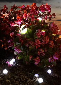 12pcs! Düğün, ev ve gardan aydınlatma Pil Renkli mini peri ışıkları led ışık ayıklanması için tasarım peri inciler su geçirmez