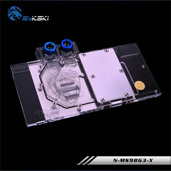 X MSI GeForce GTX980 980ti OYUN Grafik Kartı N Bykski Tam Kapsama GPU Su Bloğu-MS98G3-