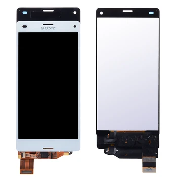 SONY Ericsson V3 Kompakt LCD Ekran Kompakt Walkman V3 V3 Mini D5803 D5833 İçin orijinal çizim Tablası Dokunmatik Ekran