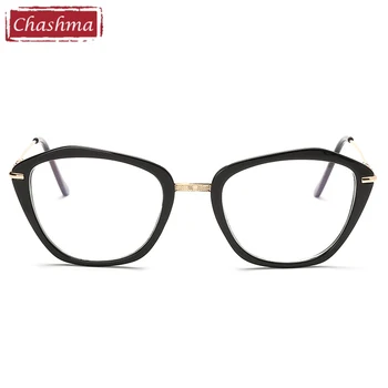 Chashma 2017 Moda Kedi Gözü Gözlük Kadın Moda Gözlük Optik Çerçeve Gözlük