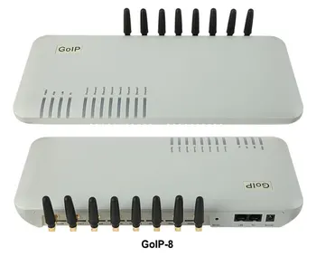 GoİP 8 port voıp gsm gateway/voıp sıp ağ geçidi/IP GSM Gateway/ GoİP8 GSM VOIP Gateway - özel fiyat