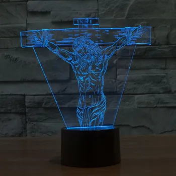 İsa 3D Gece Işığı