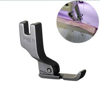 Dikiş araçları fermuar tam çelik aksesuar takmak için endüstriyel dikiş makinesi dikiş ayağı ayak tek taraflı aksesuar