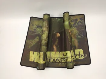 900 Mairuige Baskı Büyük Walking Dead Mouse Pad*Cs için 400 mm Hız Edge Klavye Mat Kilitleme Oyun fare Altlığı Masa Mat DOTA2 Git